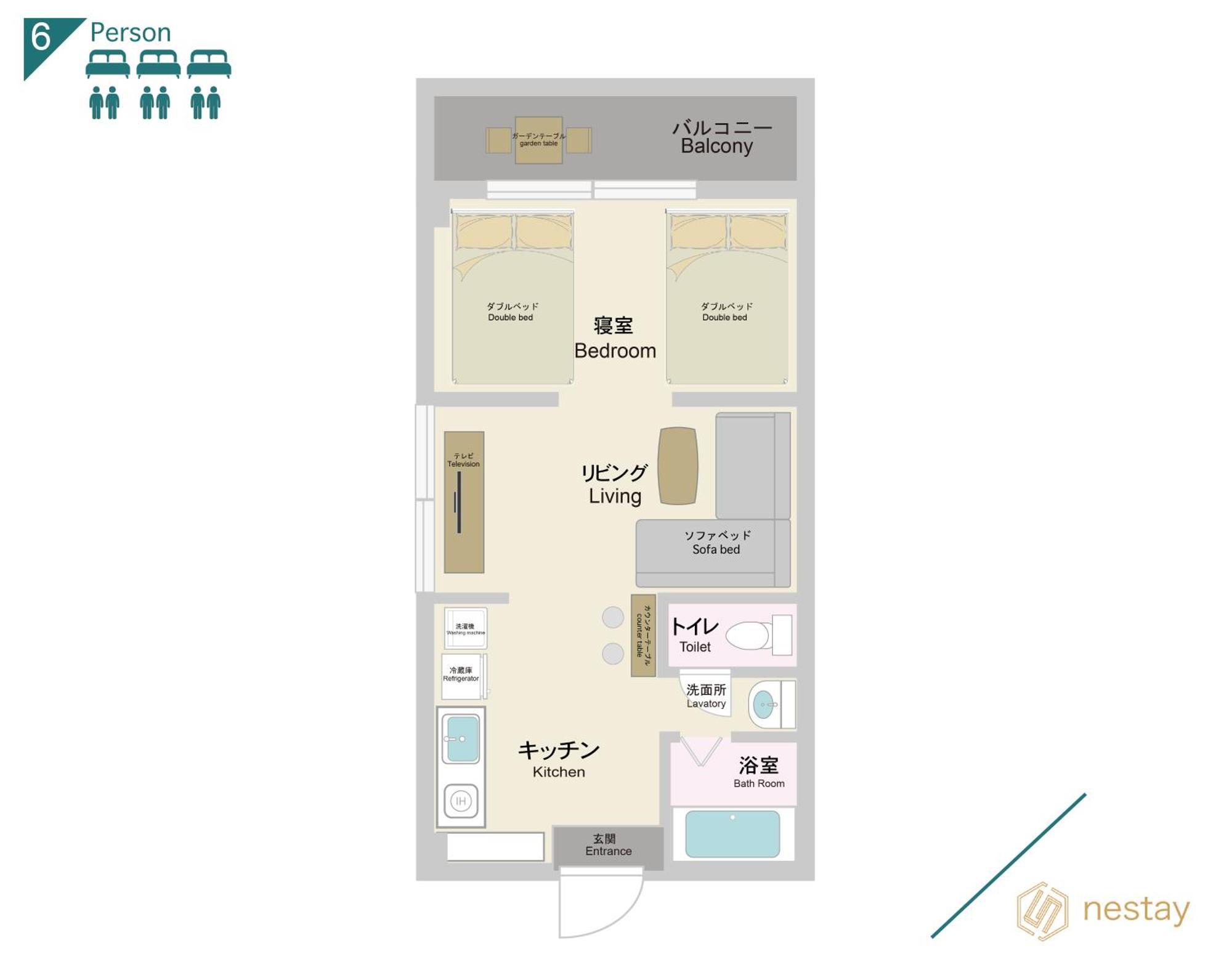 Nestay Apartment Tokyo Otsuka Exterior foto